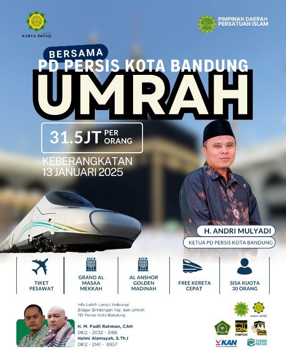 Umroh Bersama PD PERSIS Provinsi Papua Barat